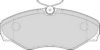 ABEX AVR124 Brake Pad Set, disc brake
